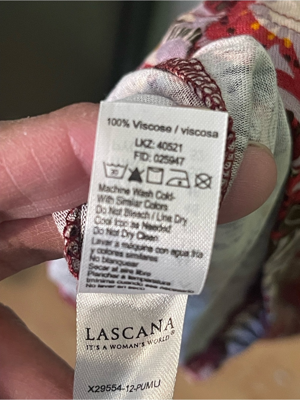 NWT- Lascana printed halter dress featuring crossover v-neckline. Size 12 - Picture 10 of 14